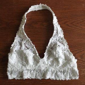 NEW Arie Lace Halter Bralette